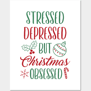 Christmas Obsessed Posters and Art